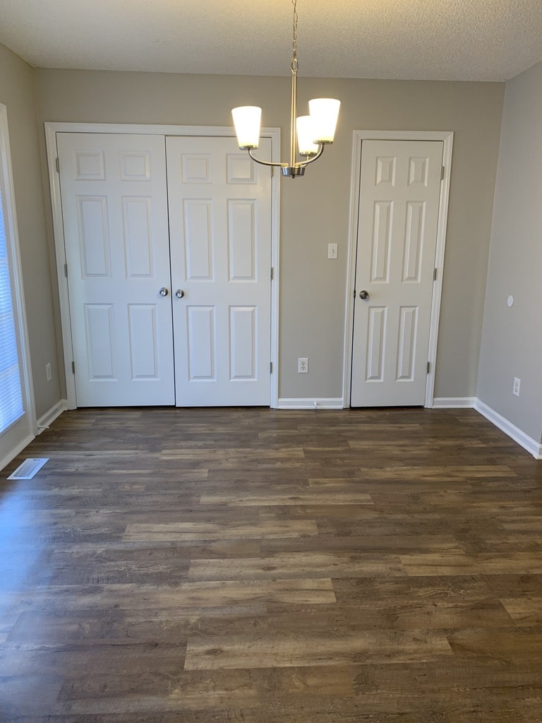 Dining area beside kitchen