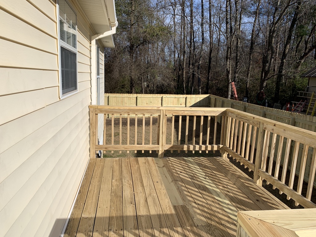 Back deck