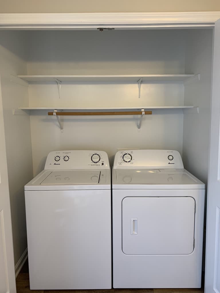 Washer and dryer